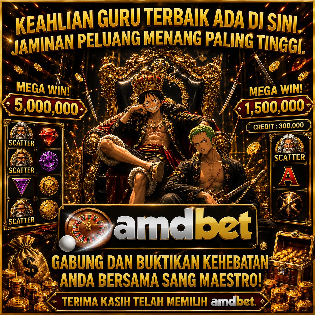 AMDBET: Platform Situs Slot Online Gacor Resmi & Apk Judi Bola Mix Parlay Pembawa Hoki